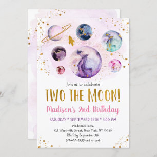 Convite Galáxia Dois, A Lua Rosa Dourada, Aniversário do E