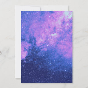 Convite Galáxia rosa