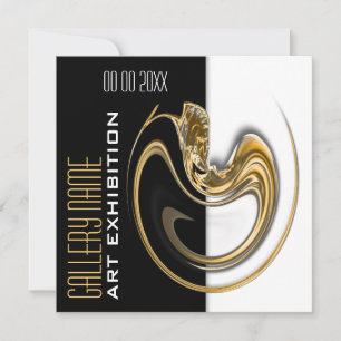 Convite Galeria de exposições de joias de arte PERSONALI