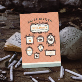 Convite Galeria Muralha Frames Festa de Halloween