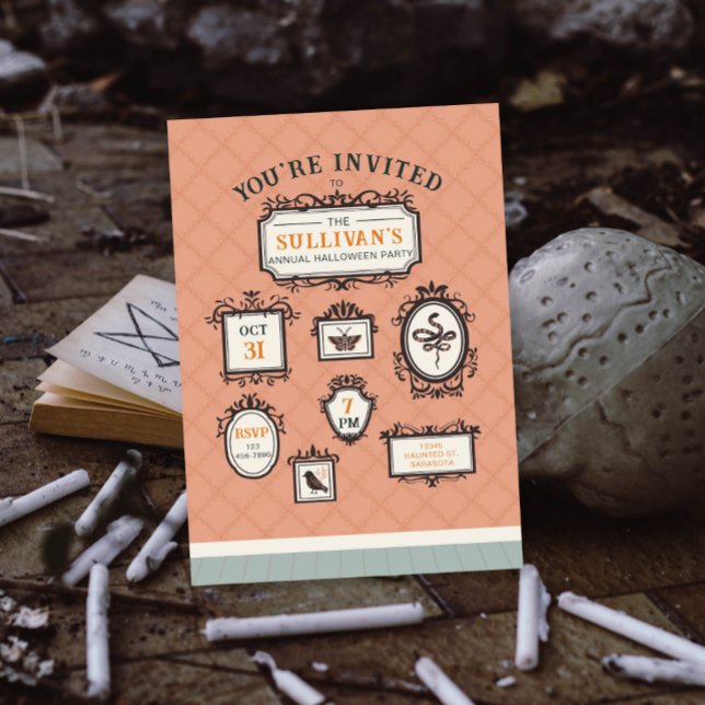 Convite Galeria Muralha Frames Festa de Halloween (Criador carregado)