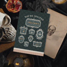 Convite Galeria Muralha Frames Festa de Halloween