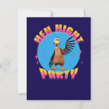 Galinha Engraçada Noite de Galinha Festa Humor