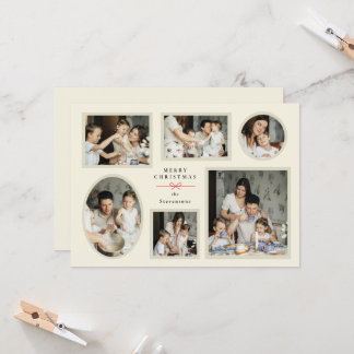 Convite Gallery Wall Holiday Card