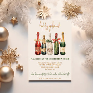 Convite Galsmas, Friendsmas, Festa de Fim de Ano com Champ