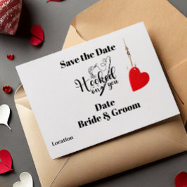 Convite Gancho em você para pescar Casamento salvar a data