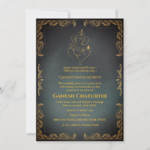 Convite Ganesh Chaturthi Puja