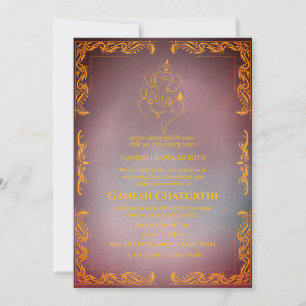 Convite Ganesh Chaturthi Puja