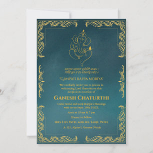 Convite Ganesh Chaturthi Puja