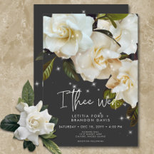 Gardenias Brancas Modernas em Casamento de Faíscas