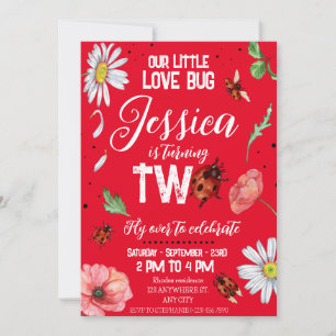 Convite Garota de Aniversário Mágica com Cores Aquáticas