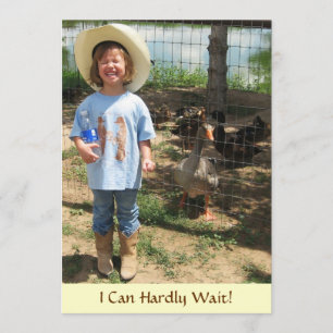 Convite Garota e Amigos de Pé - Aniversário