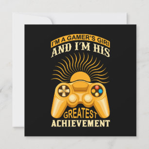 Convite Garota gamer