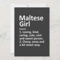 Garota Maltesa Malta País Casa Raízes Descendência