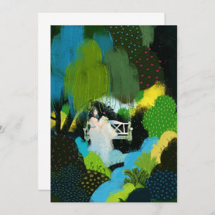 Convite Garota no salgueiro