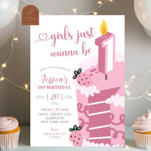 Garota Rosa Divertida Só Quer Ser Uma Festa de Ani