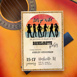 Convite Garotas vão com garotas vintando no fim de semana 