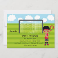 Garoto de aniversário de Lacrosse