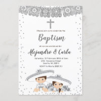 Garoto Gêmeo e Batismo Menino de Prata