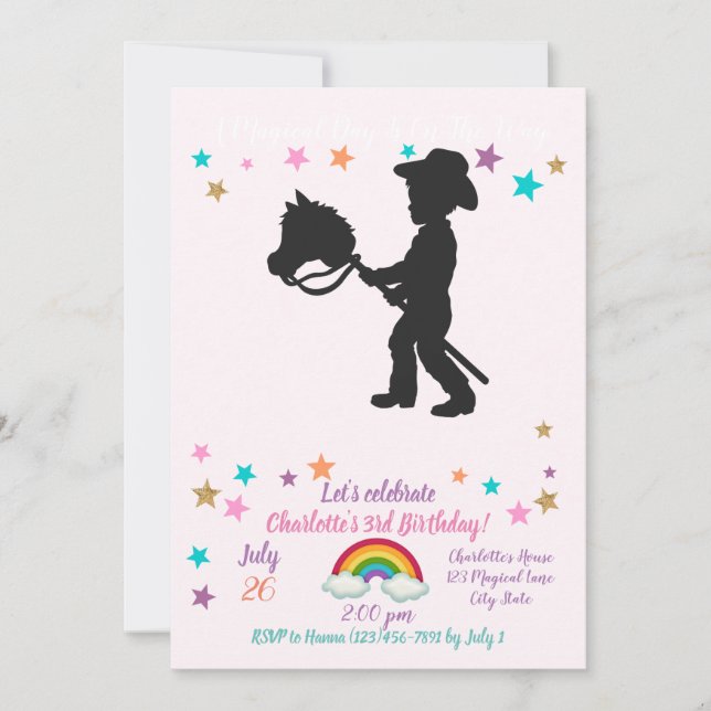 Convite Garoto Jogando Garoto - Escolha a cor de fundo (Frente)