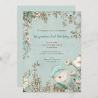 Garoto primeiro aniversario Botânico do Urso Justo