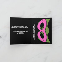 Garoto Super-Herói Avatar e máscara do jogo Rosa e