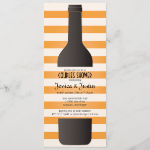 Convite Garrafa de Vinho