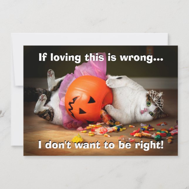 Convite Gata Princesa Com Balde de Doces (Frente)