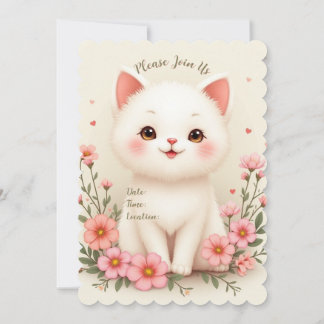 Convite Gatinho Fofo