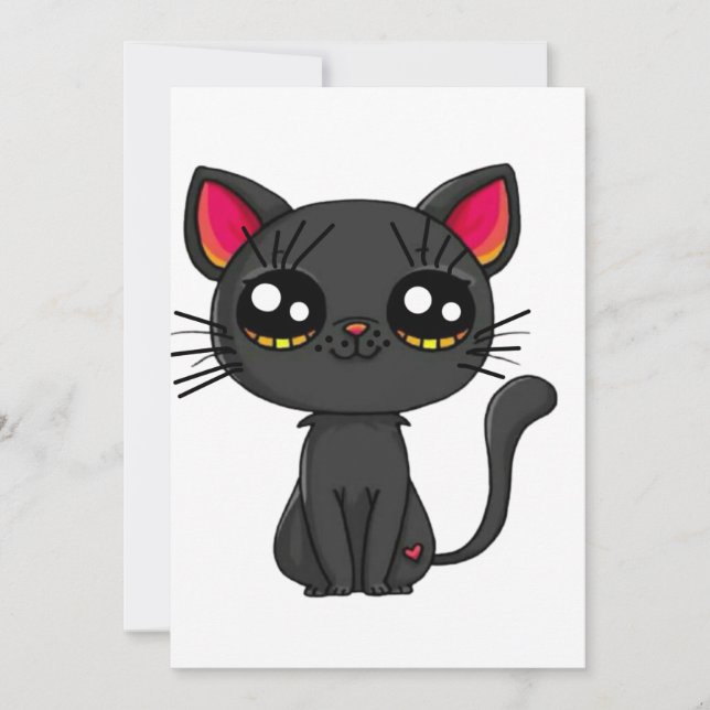 Convite Gato (Frente)