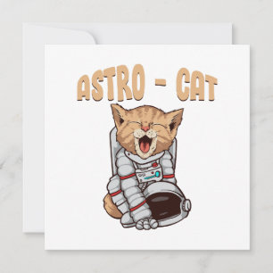 Convite Gato Astro
