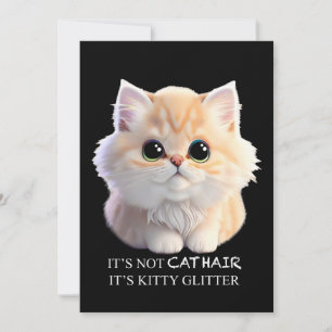 Convite Gato de cozinha branco e de cor laranja e branca