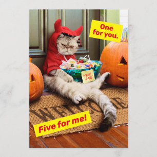 Convite Gato do Diabo Cranky