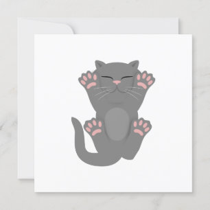 Convite Gato Dormindo