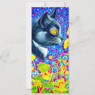 Convite Gato nas Flores