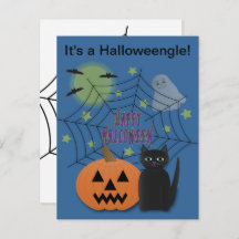 Gato Negro e Abóbora Não Assustador