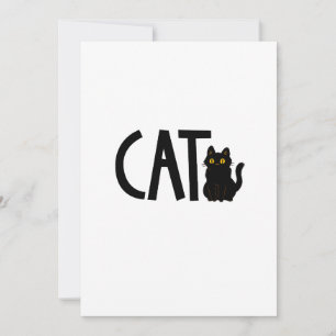 Convite Gato Preto
