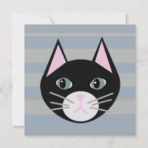 Convite Gato Preto, Stripes