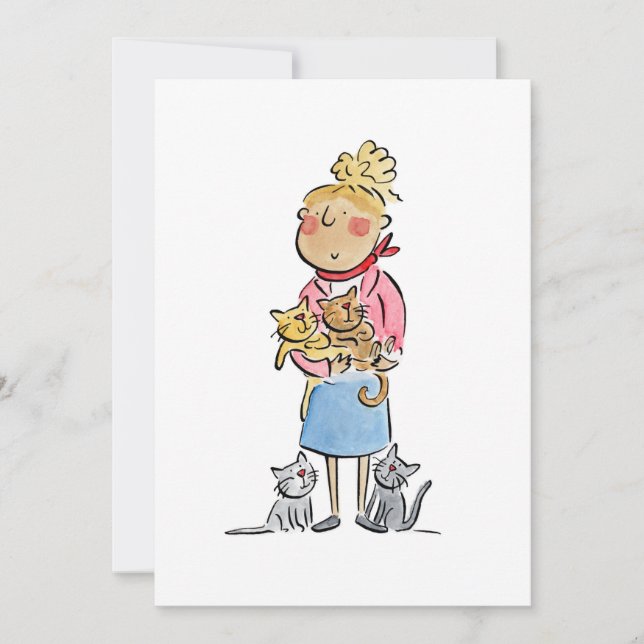 Convite Gatos (Frente)