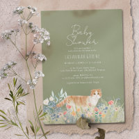 Gatos Flores Selvagens | Sage Green | Chá de frald