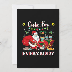 Convite Gatos Natal Para Todos