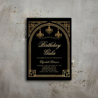 Gatsby Deco Roaring 20s Arch Chandeliers Birthday