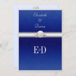 Convite Gay/Casamento lésbicoInvitação Dólar de areia de p