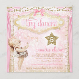 Convite GC Magical Vintage Tiny Dancer Ballerina