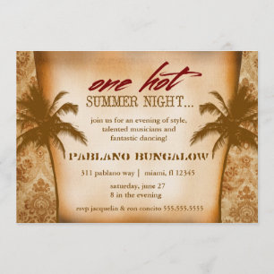 Convite GC One Hot Summer Night