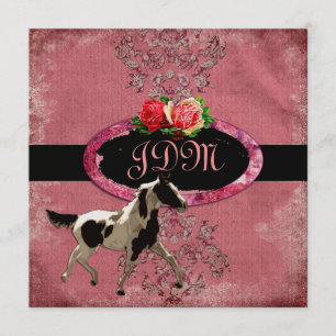 Convite GC  Vermelho Desvanecido Eclecticamente