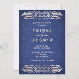 Convite Geek de Vídeo Casamento Azul