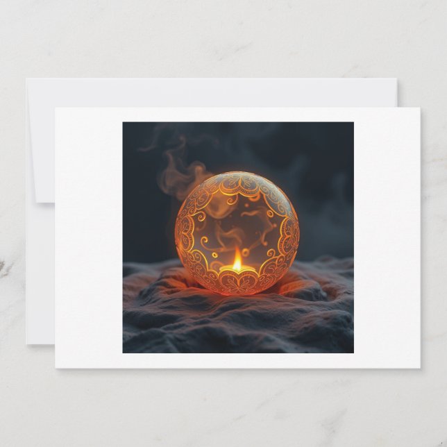 Convite Geheimnisvolle Dracheneier – Ursprung des Feuers (Frente)