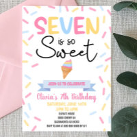 Gelado Sete É Tão Doce 7º Festa De Aniversário
