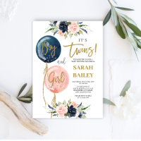 Gêmeos, Chá de fraldas de Convidar Menino e Rapari